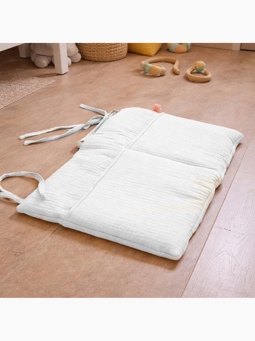 Organizador de peluches en algodón orgánico blanco - Kiabi