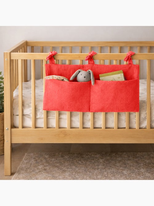 Organizador de peluches en algodón orgánico Fresa - Kiabi