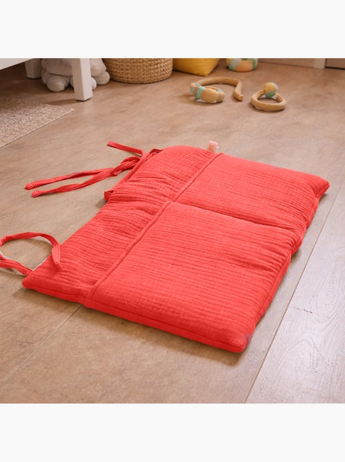 Organizador de peluches en algodón orgánico Fresa - Kiabi