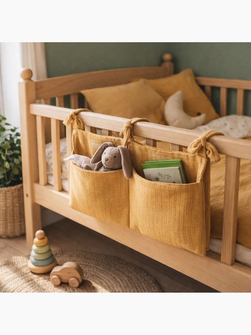 Organizador de peluches en algodón orgánico Honey Beige - Kiabi