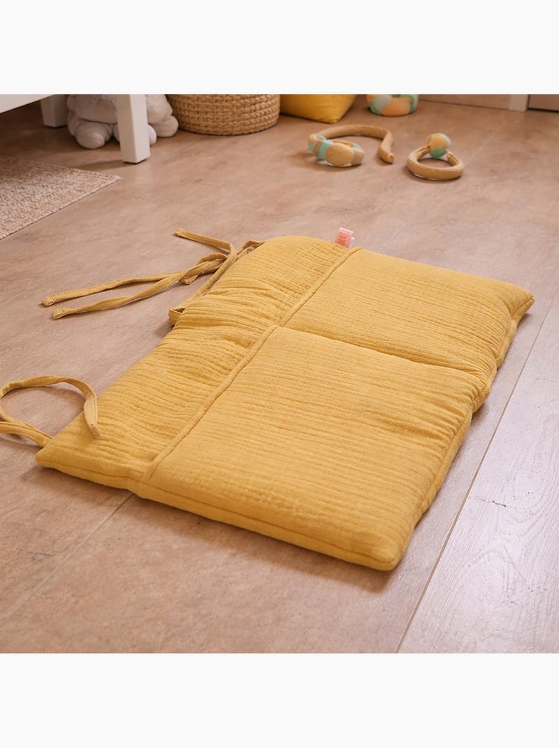 Organizador de peluches en algodón orgánico Honey Beige - Kiabi