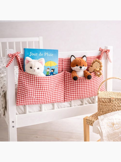 Organizador de peluches en algodón orgánico Vichy - Kiabi