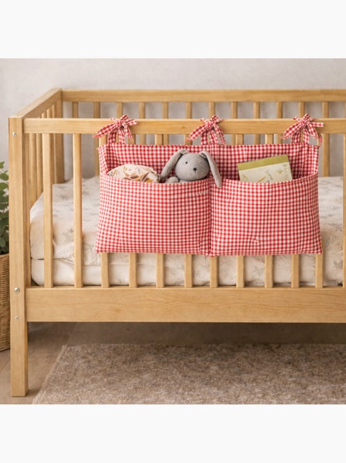 Organizador de peluches en algodón orgánico Vichy - Kiabi