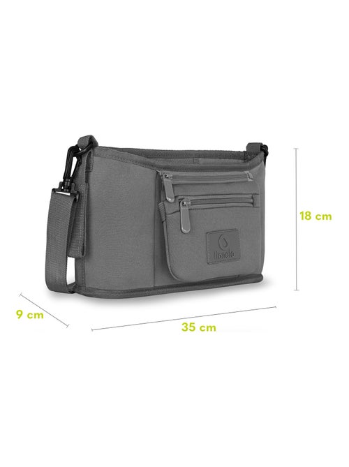 Organizador para cochecito - LIONELO Cubo Pequeño - 35x18x9 cm - Espacioso - Material fácil de limpi - Kiabi