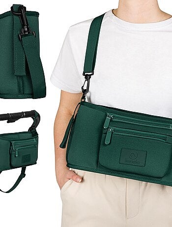 Organizador para cochecito - LIONELO Cubo Pequeño - 35x18x9 cm - Espacioso - Material fácil de limpi