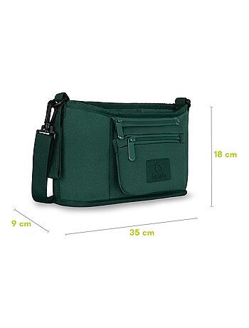 Organizador para cochecito - LIONELO Cubo Pequeño - 35x18x9 cm - Espacioso - Material fácil de limpi