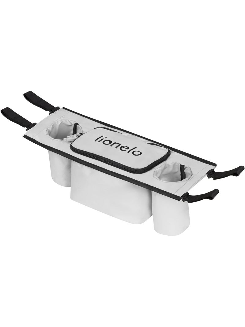 Organizador para cochecito LIONELO Cama - Para remolque de bicicleta Cama - 2 botellas Gris claro - Kiabi