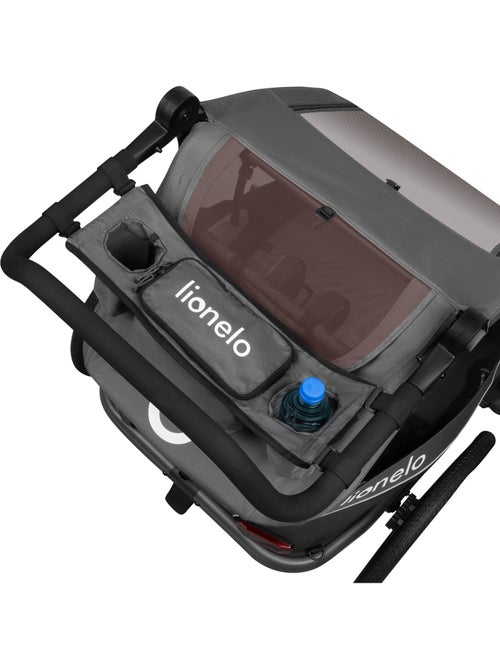 Organizador para cochecito LIONELO Cama - Para remolque de bicicleta Cama - 2 botellas - Kiabi Organizador para cochecito LIONELO Cama - Para remolque de bicicleta Cama - 2 botellas - Kiabi