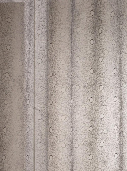 Organza bordada garabatos y burbujas voile - Kiabi Organza bordada garabatos y burbujas voile - Kiabi