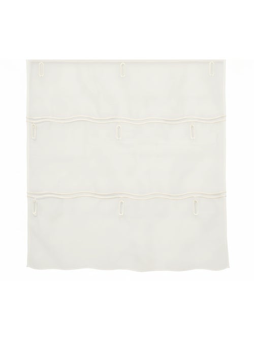 Organza lisa ajustable con ojales bordados - Kiabi