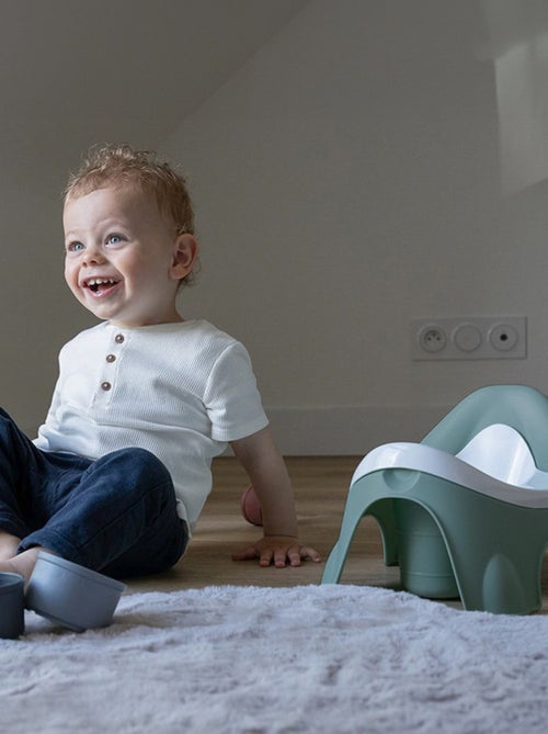 Orinal de aprendizaje IDEO Thermobaby con cuenco extraíble fabricación en Francia - Kiabi Orinal de aprendizaje IDEO Thermobaby con cuenco extraíble fabricación en Francia - Kiabi