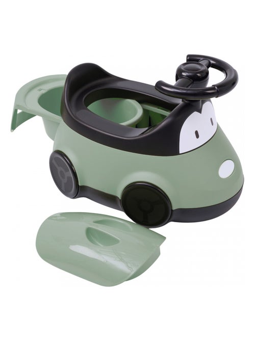 Orinal de aprendizaje Thermobaby para coche ergonómico antiolores verde - Kiabi Orinal de aprendizaje Thermobaby para coche ergonómico antiolores verde - Kiabi