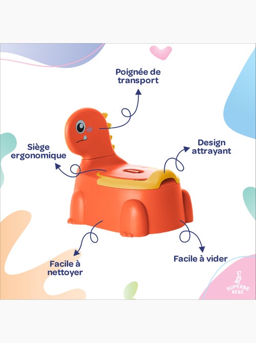 Orinal para bebés - DINO | SUPERBE BEBE - Kiabi Orinal para bebés - DINO | SUPERBE BEBE - Kiabi