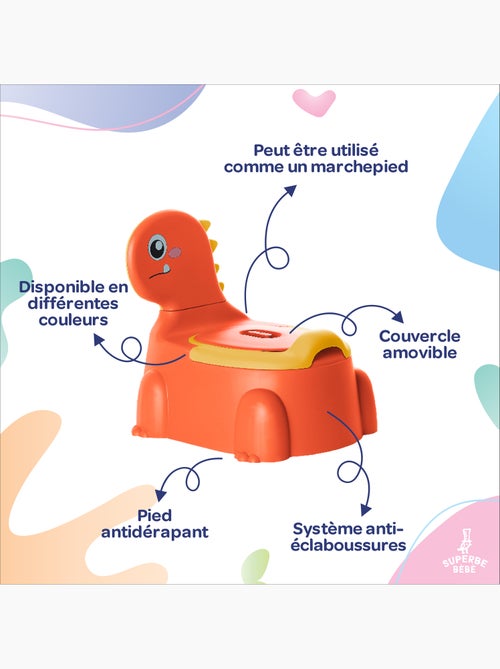Orinal para bebés - DINO | SUPERBE BEBE - Kiabi Orinal para bebés - DINO | SUPERBE BEBE - Kiabi