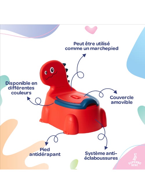 Orinal para bebés - DINO | SUPERBE BEBE - Kiabi Orinal para bebés - DINO | SUPERBE BEBE - Kiabi