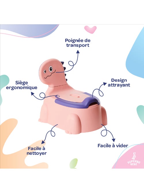 Orinal para bebés - DINO | SUPERBE BEBE - Kiabi Orinal para bebés - DINO | SUPERBE BEBE - Kiabi