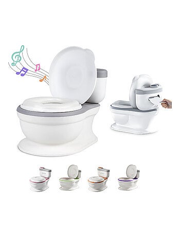 Orinal realista para aprender a ir al baño, con sonido | SUPERBE BEBE