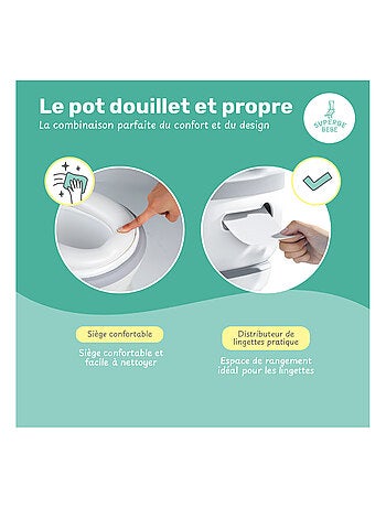 Orinal realista para aprender a ir al baño, con sonido | SUPERBE BEBE