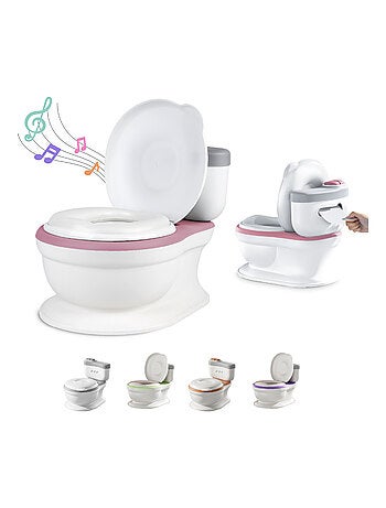 Orinal realista para aprender a ir al baño, con sonido | SUPERBE BEBE