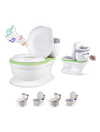 Orinal realista para aprender a ir al baño, con sonido | SUPERBE BEBE