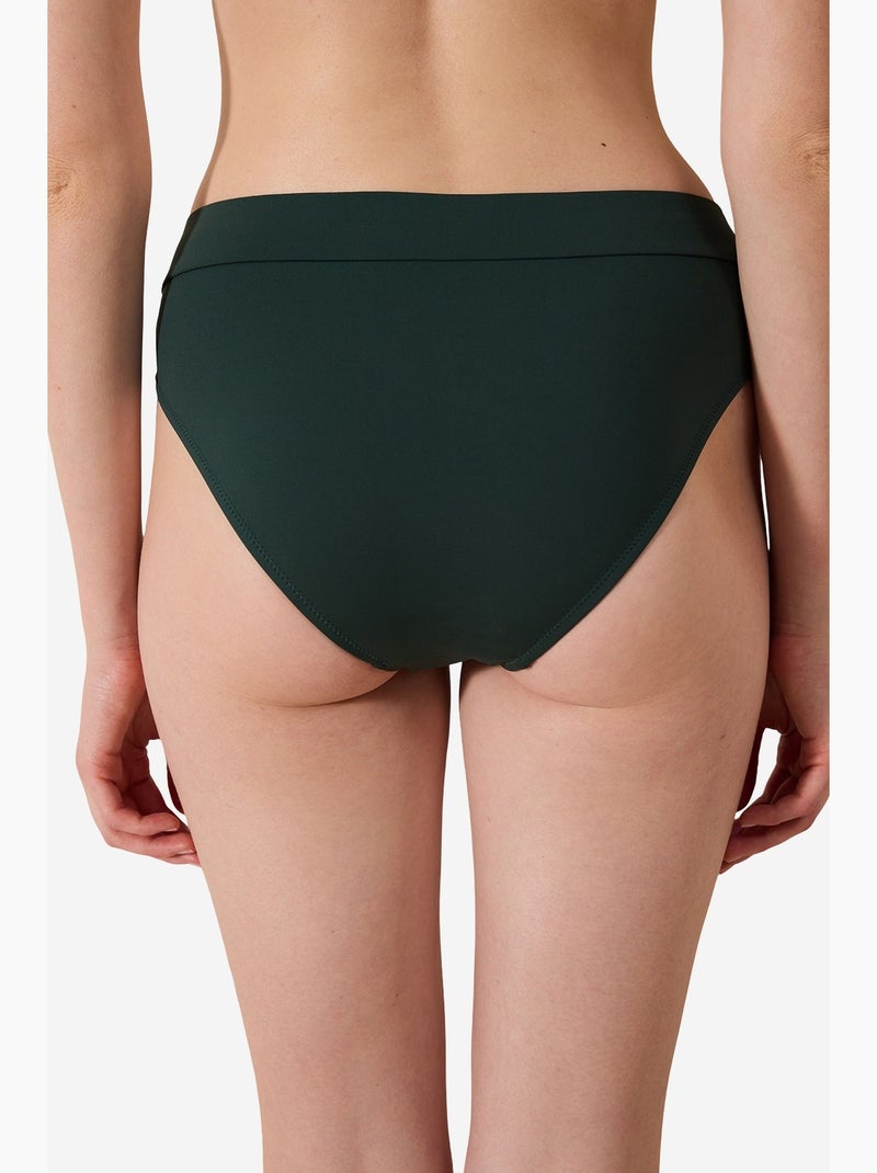 Ornelia wrappy braga de bikini penti Verde botella - Kiabi