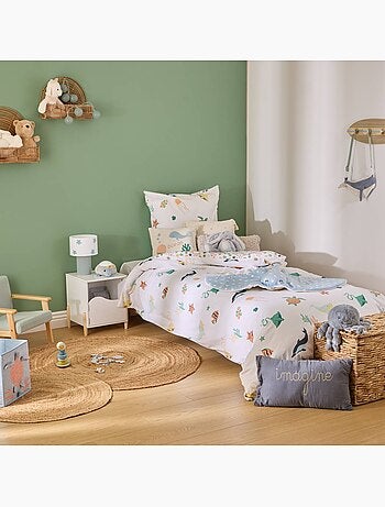 Orta coton 140x200 cm juego de cama infantil animales marinos
