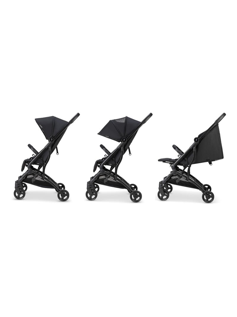 OSANN - Cochecito Vegas para Bebés/Niños - 0-22 kg - Gris Plata Negro Negro - Kiabi