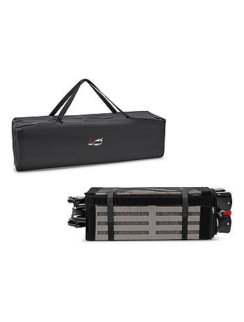 OSANN - Cuna de viaje Fresh Air para bebé/niño - 60 x 120 cm - Gris