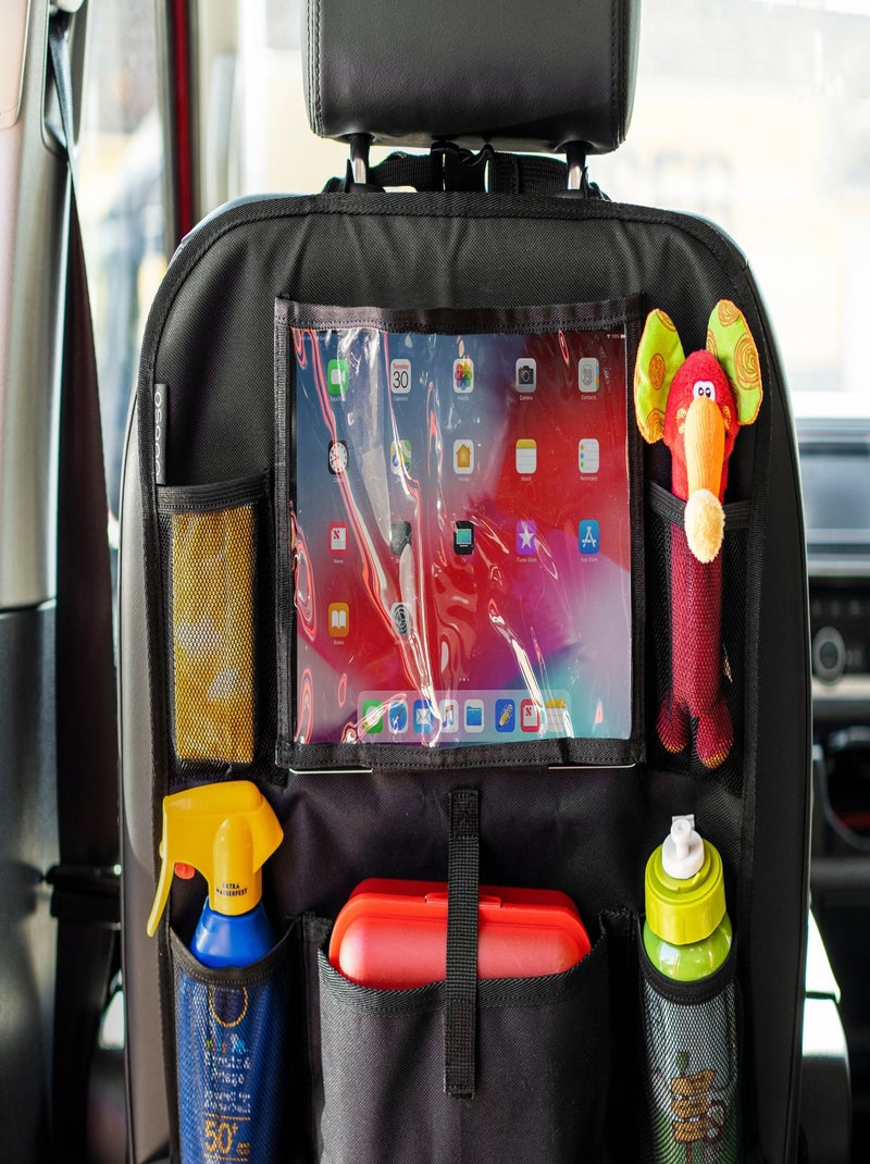 OSANN - Organizador de coche para bebé con tableta - Negro Negro Negro - Kiabi