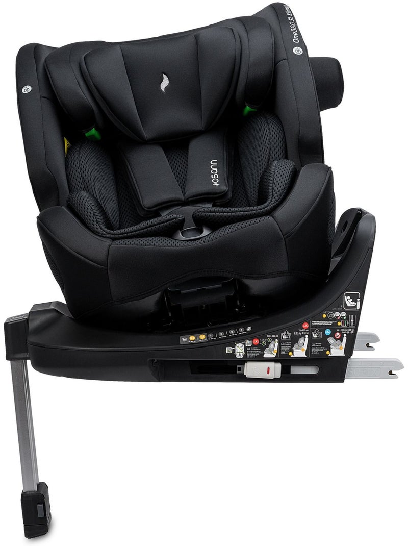 OSANN - Silla de coche para bebé/niño One360 SL Klimax Isofix I-Size - 40-150 cm - Negra Negro Negro - Kiabi