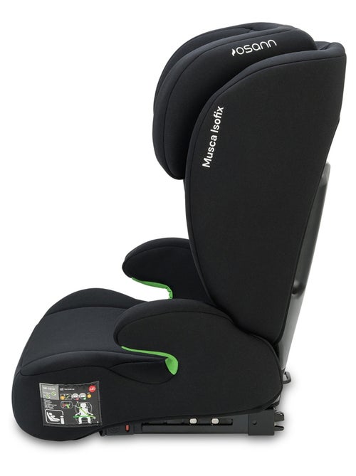 OSANN - Silla de coche para niños Musca Isofix I-Size 100-150 cm - negro - Kiabi