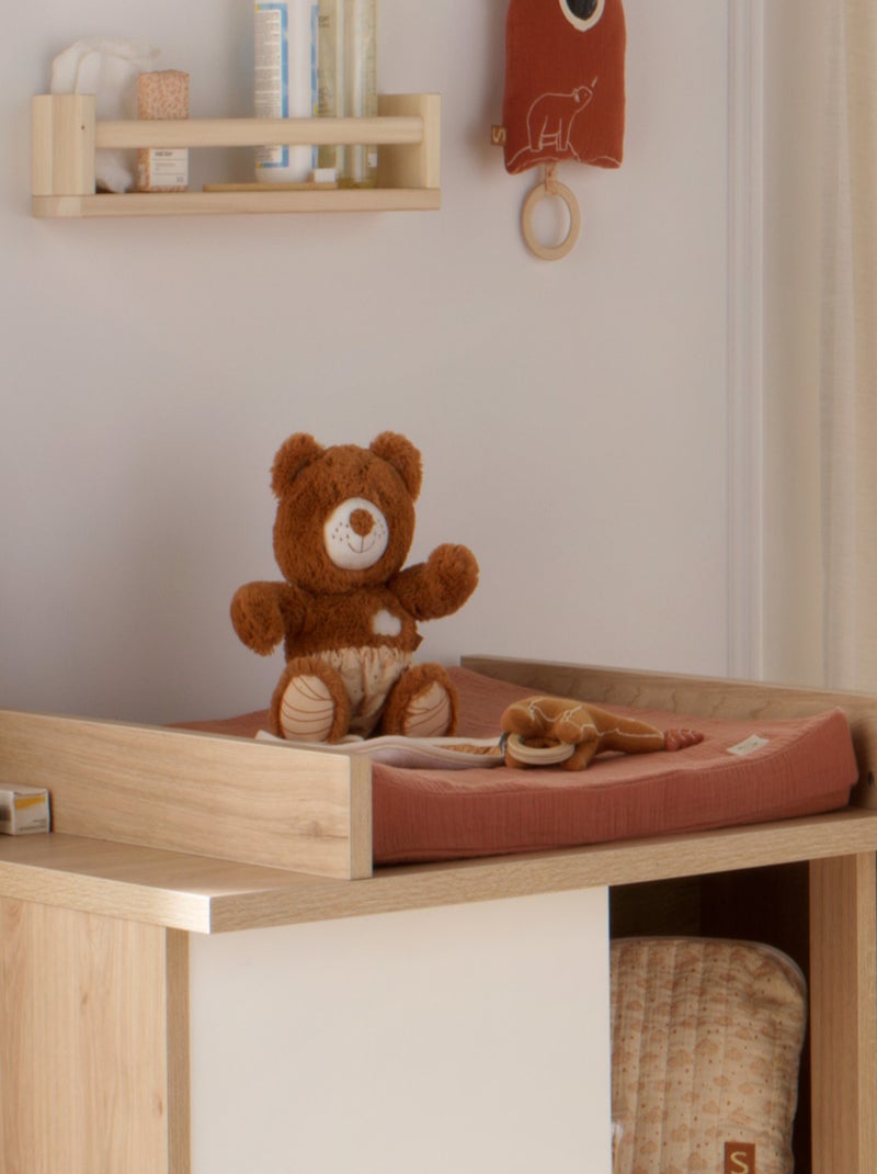 Osito de peluche marrón con detalles - SAUTHON Marrón - Kiabi