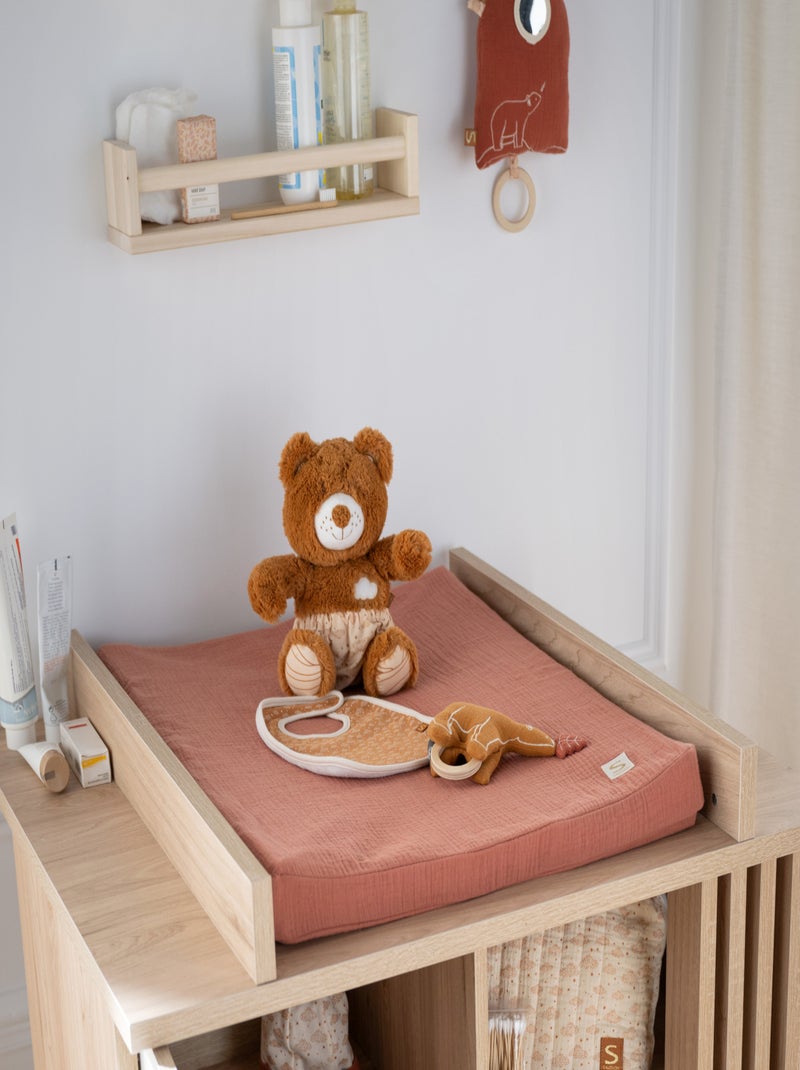 Osito de peluche marrón con detalles - SAUTHON Marrón - Kiabi