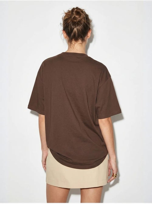 Oversized embroidered sequin t-shirt lucci - Kiabi
