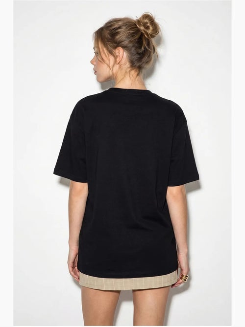 Oversized embroidered sequin t-shirt lucci - Kiabi