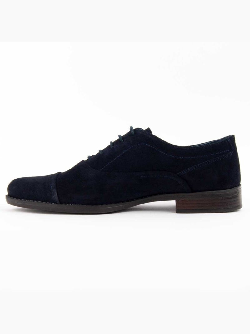 Oxford Casual Cuero Purapiel Azul - Kiabi