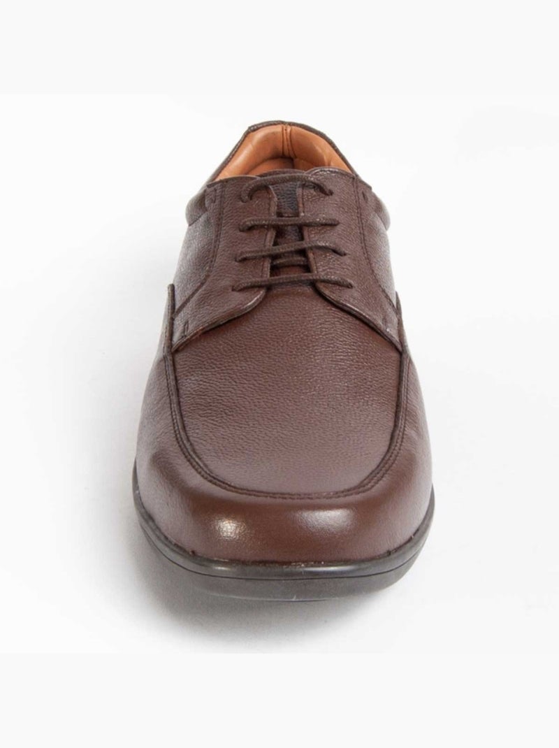 Oxford Casual Cuero Purapiel Marrón - Kiabi