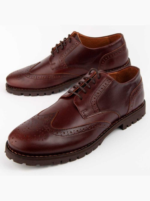 Oxford Casual Cuero Purapiel - Kiabi