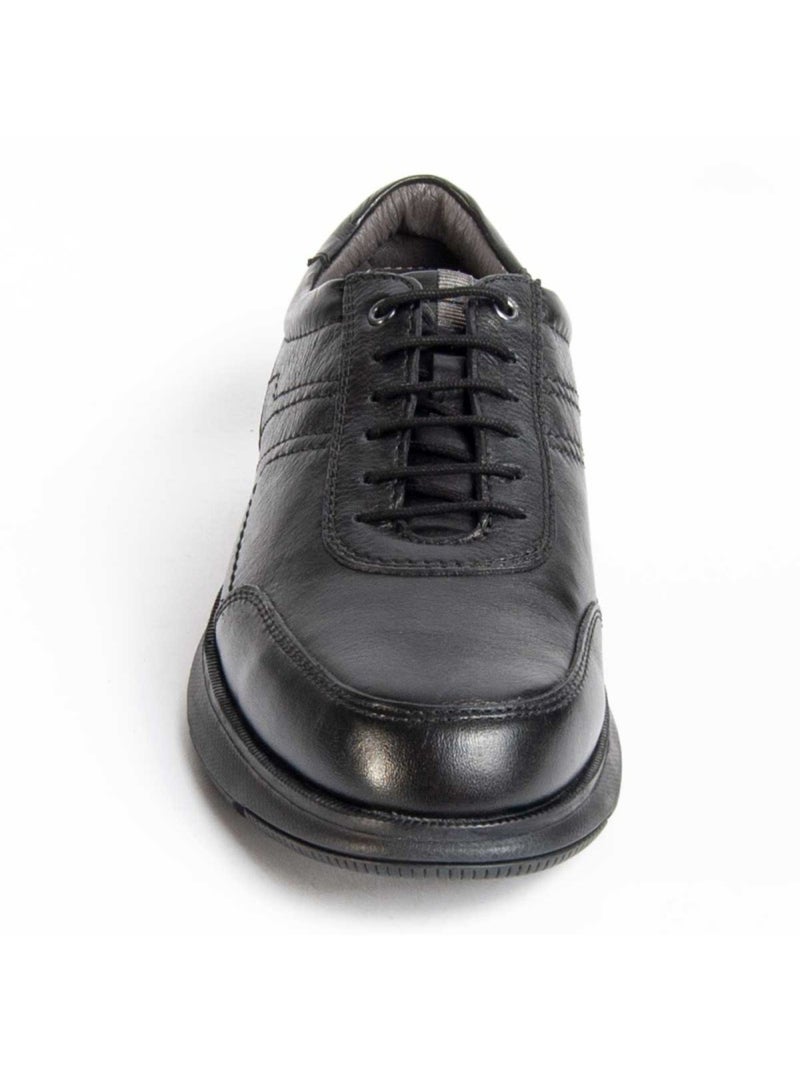 Oxford Casual Cuero Purapiel Negro - Kiabi