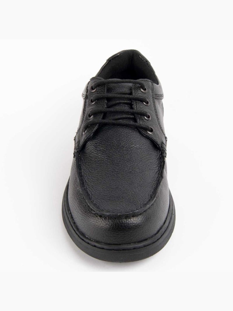 Oxford Casual Cuero Purapiel Negro - Kiabi