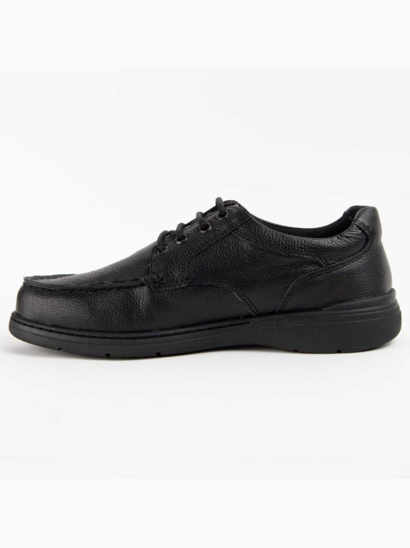 Oxford Casual Cuero Purapiel Negro - Kiabi