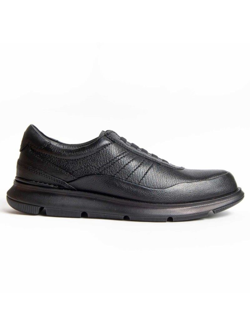 Oxford Casual Cuero Purapiel Negro - Kiabi