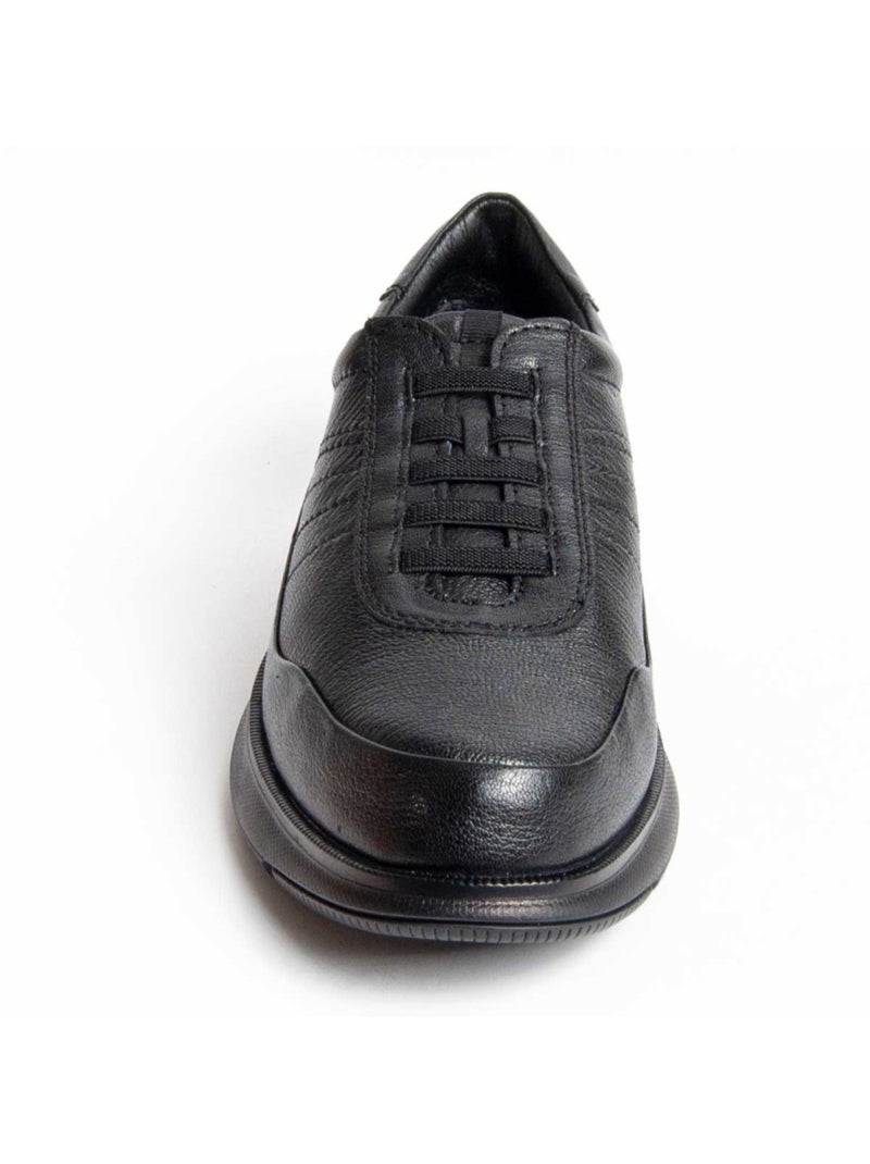 Oxford Casual Cuero Purapiel Negro - Kiabi