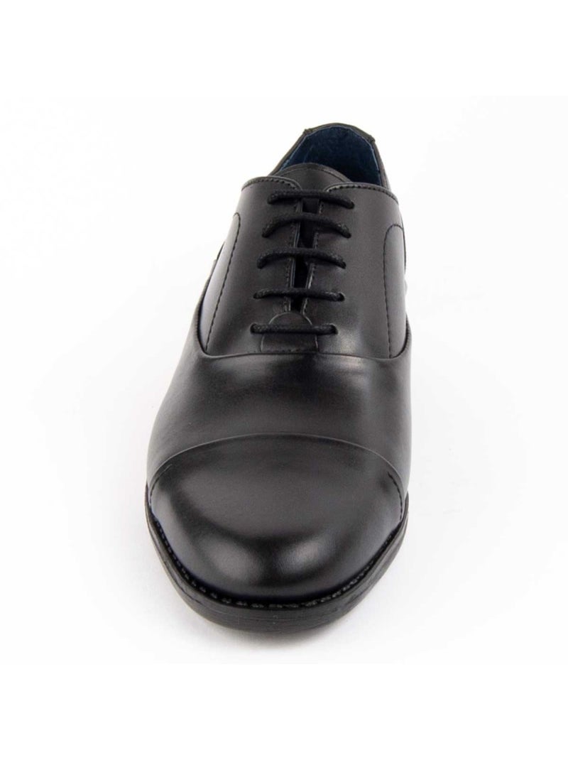 Oxford Casual Cuero Purapiel Negro - Kiabi