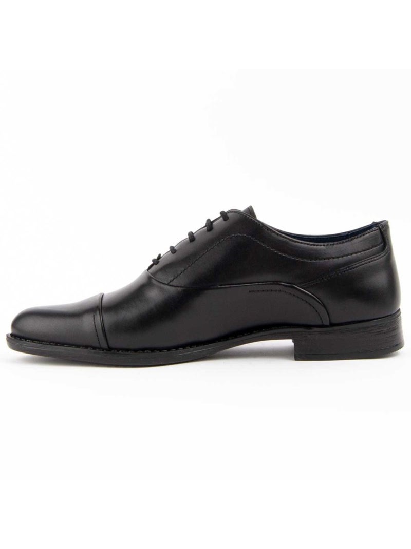 Oxford Casual Cuero Purapiel Negro - Kiabi