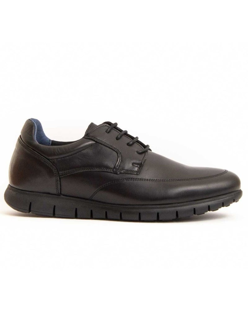 Oxford Casual Cuero Purapiel Negro - Kiabi