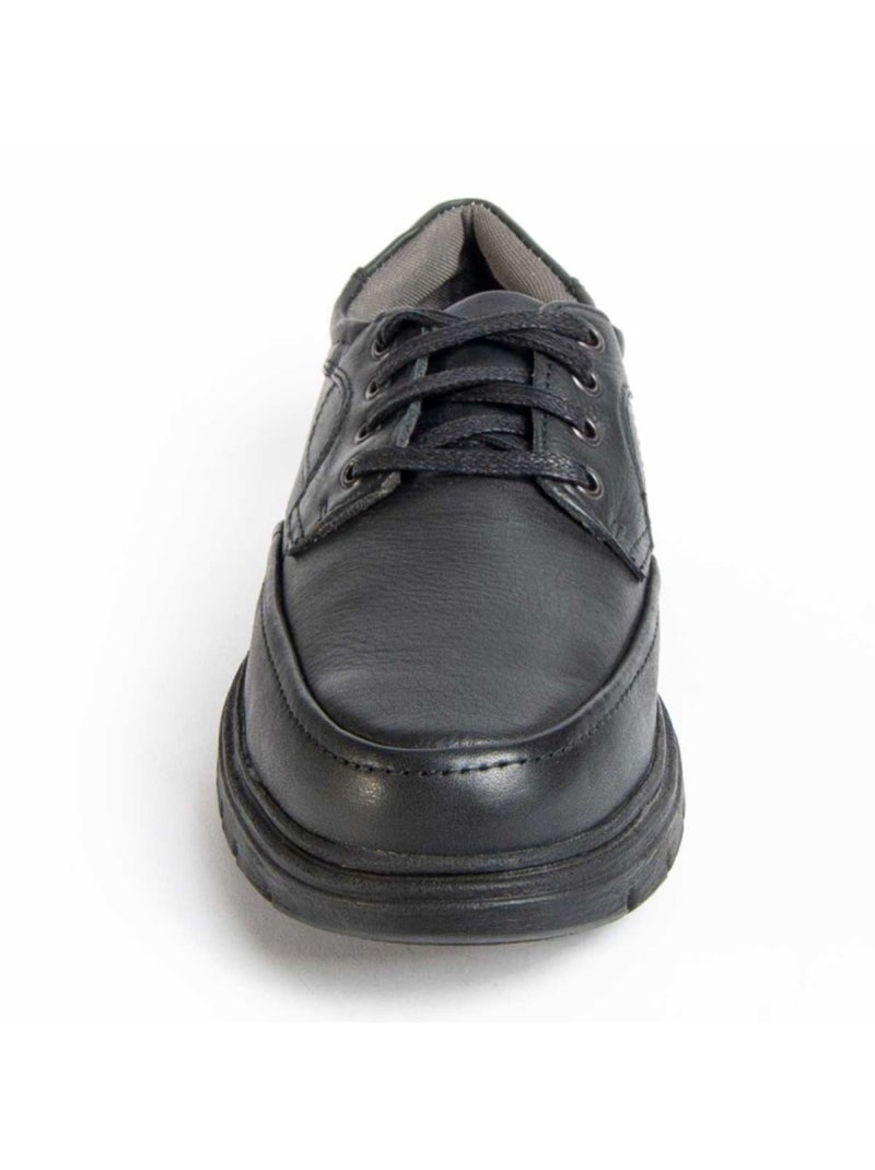 Oxford Casual Cuero Purapiel Negro - Kiabi