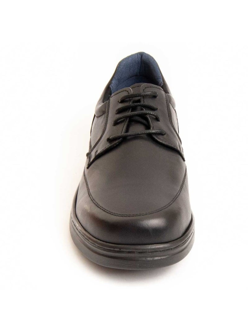 Oxford Casual Cuero Purapiel Negro - Kiabi