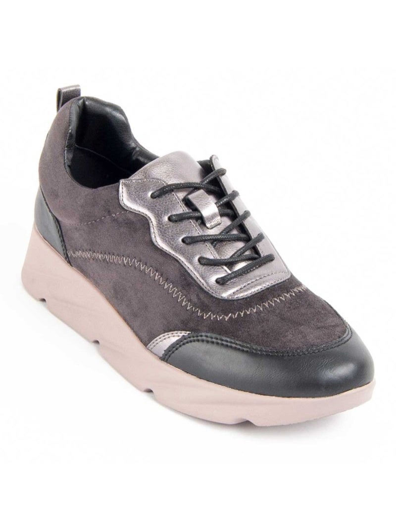Oxford Casual Sintetico Montevita Gris - Kiabi