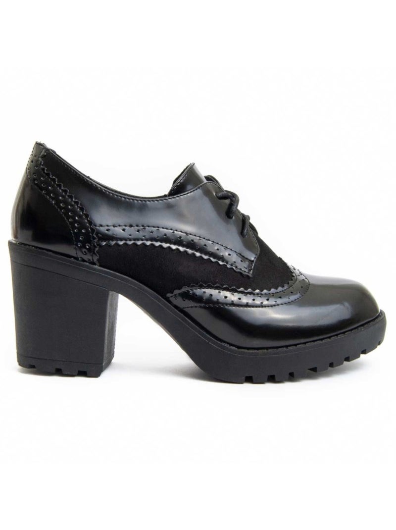 Oxford Casual Sintetico Montevita Negro - Kiabi
